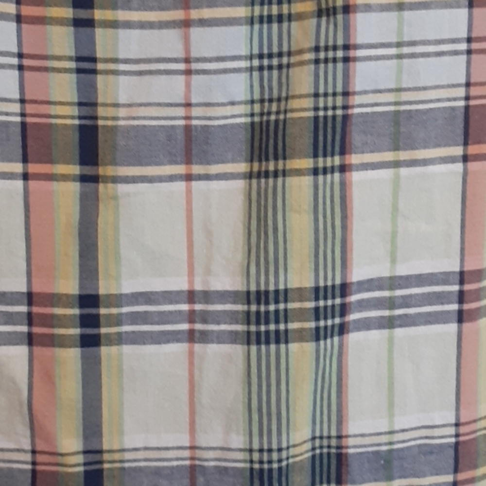 Ralph Lauren Mens Large Plaid Buttondown Cotton Shirt - Picture 7 of 7